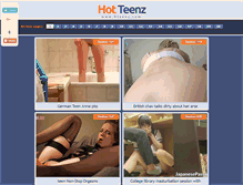 Tablet Screenshot of hteenz.com